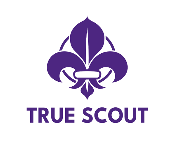 True Scout. Logo vertical